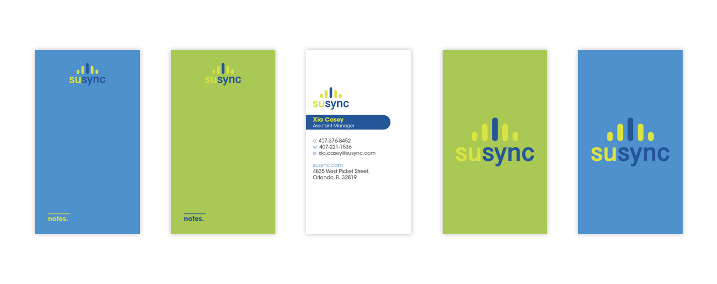 Susync business cards